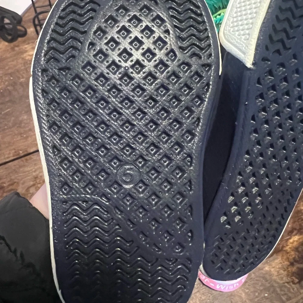 Kids Navy Slip-On Water Shoes